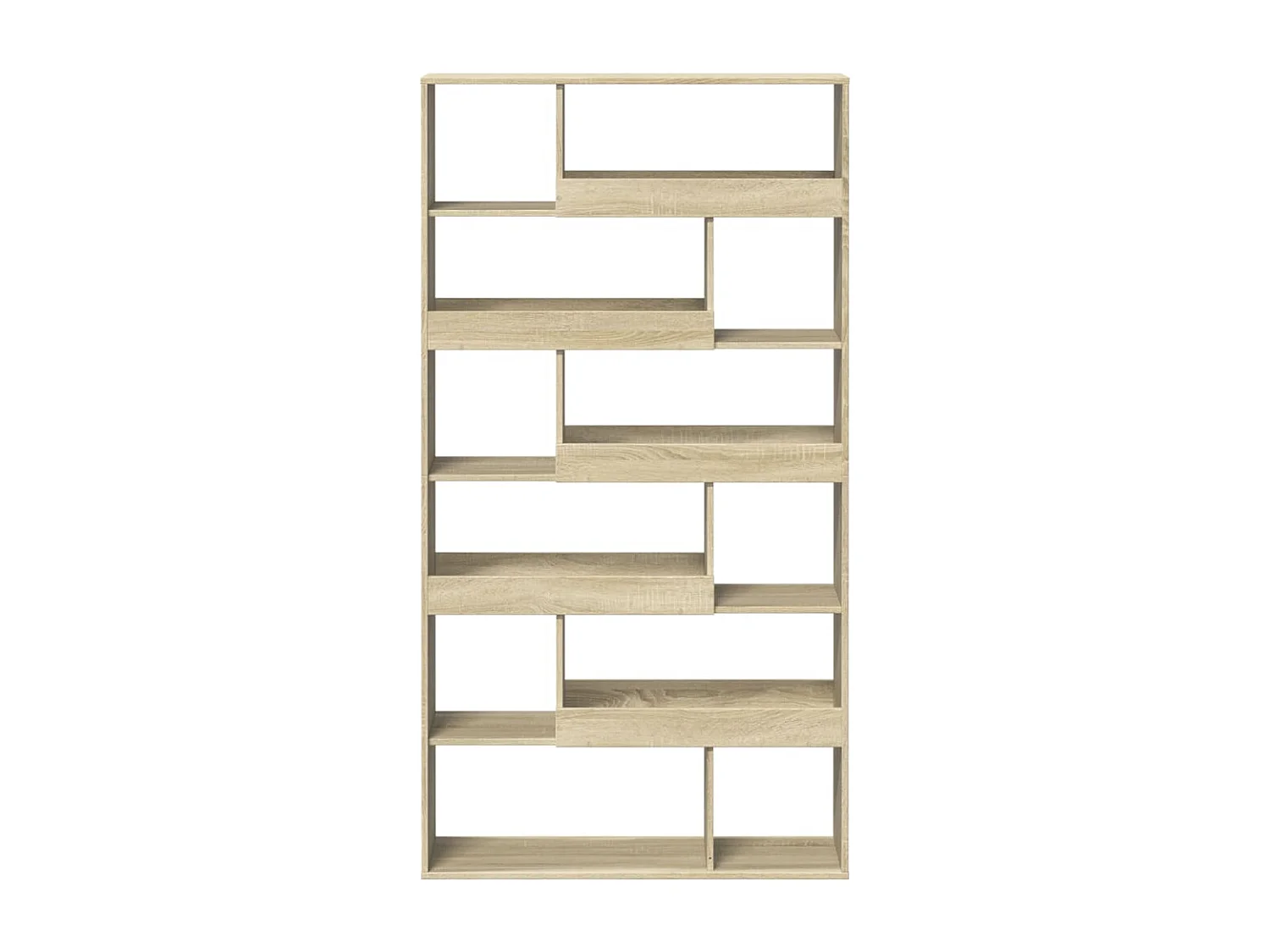 Libreria Rovere Sonoma 100x33x187,5 cm in Truciolato