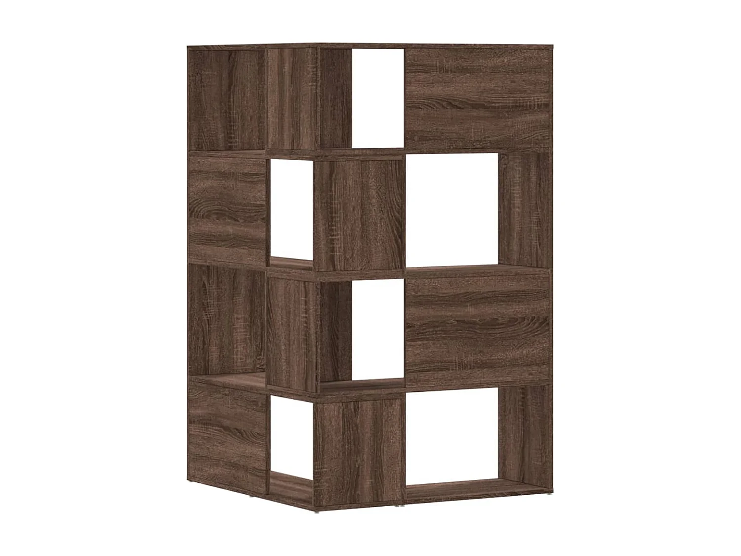 Bibliothèque sonoma gris 80x31x169 cm bois d'ingénierie