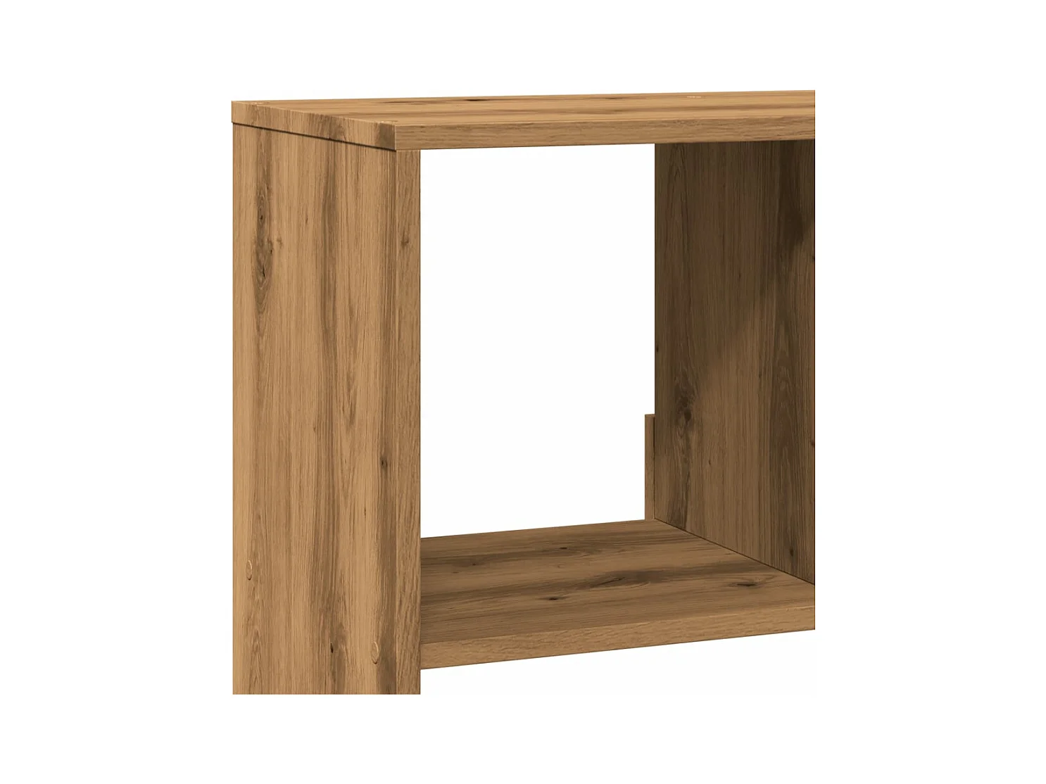 kamerscherm 100x33x125,5 cm bewerkt hout sonoma eikenkleurig