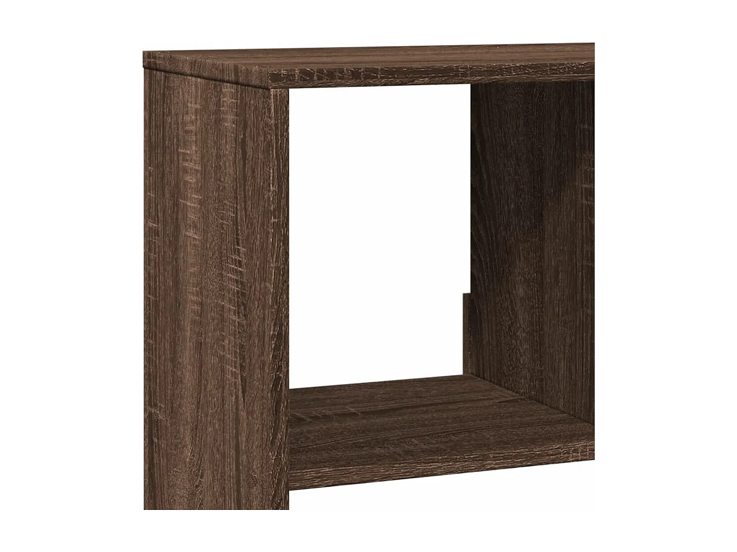 Libreria Nera 80x31x74,5 cm in Legno Multistrato