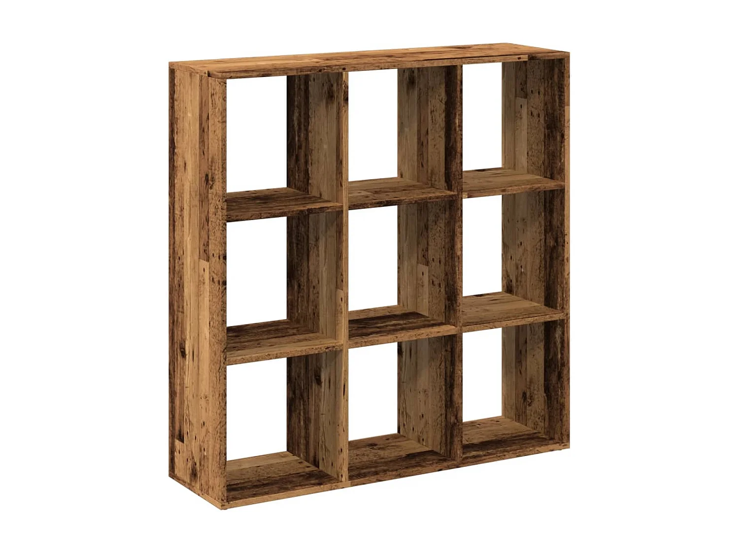 Libreria Divisorio Legno Antico 102x29x103,5 cm in Truciolato