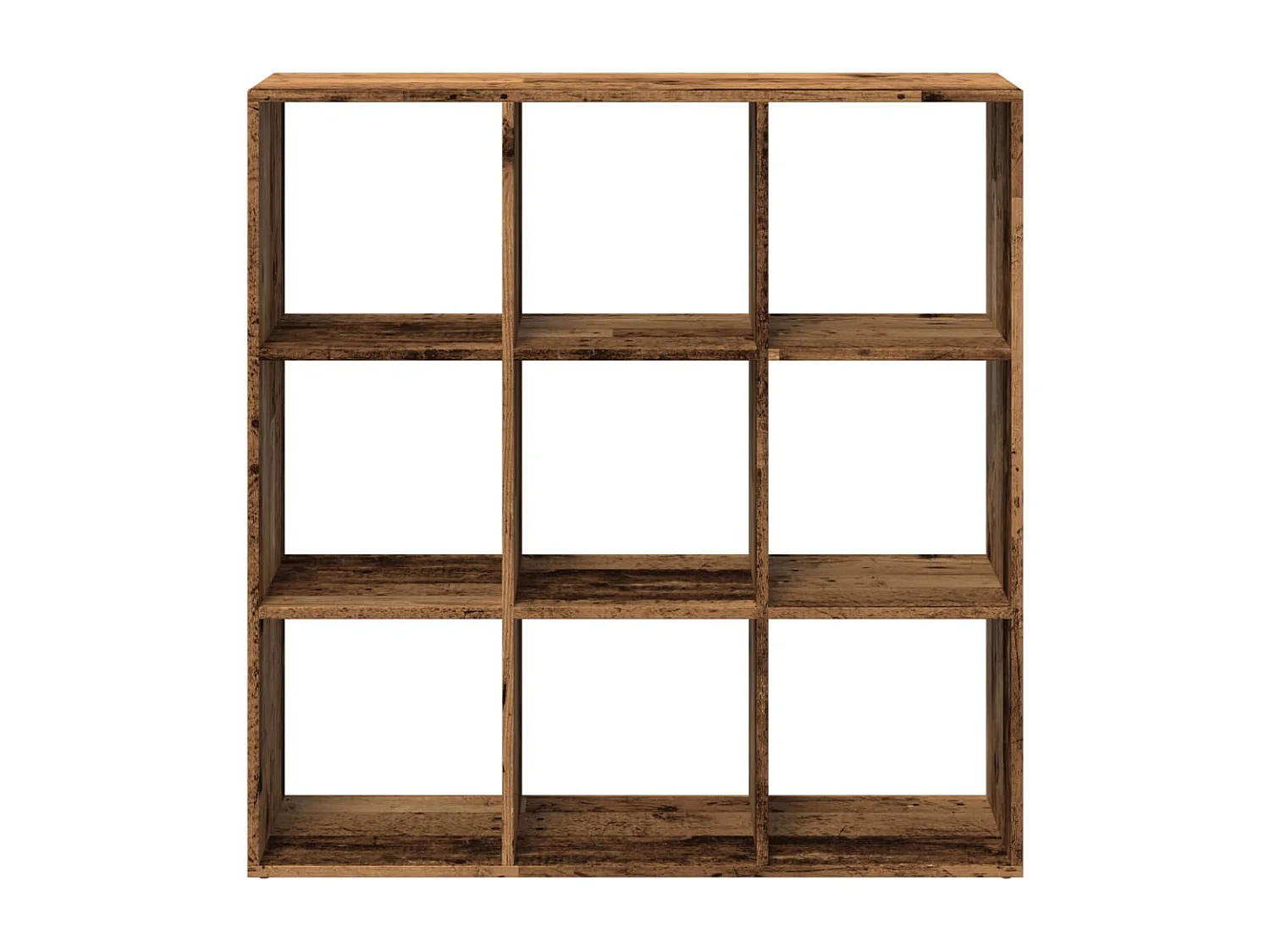 Libreria Divisorio Legno Antico 102x29x103,5 cm in Truciolato