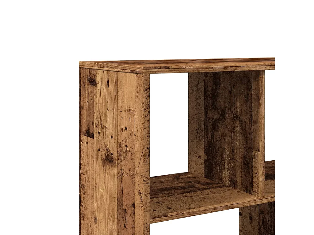 Bibliothèque sonoma gris 100x33x156,5 cm bois d'ingénierie