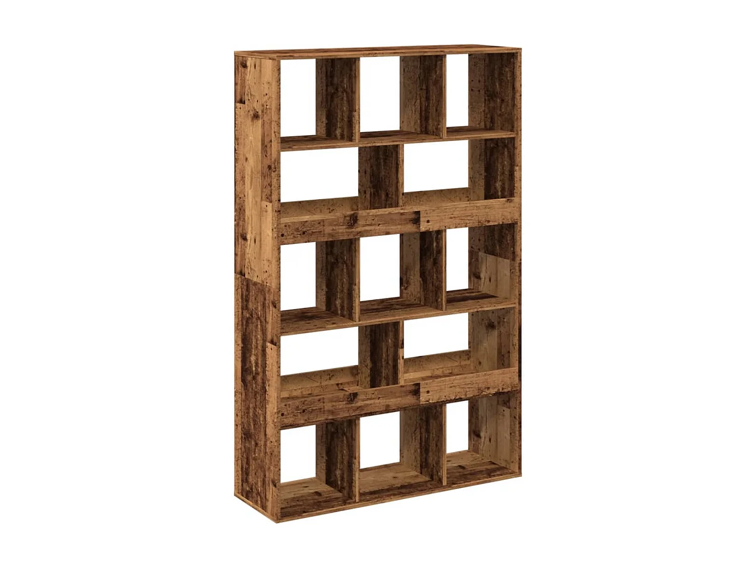 Bibliothèque sonoma gris 100x33x156,5 cm bois d'ingénierie