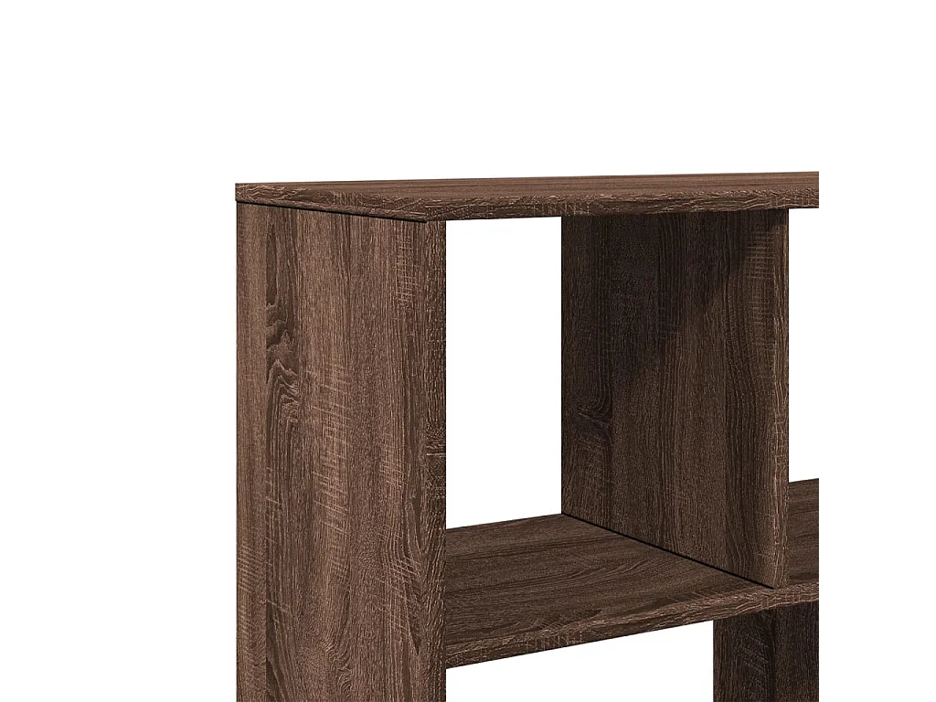 Estantería de madera de ingeniería blanca 100x33x156,5 cm