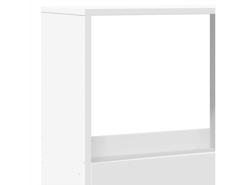 Highboard Braun Eichen-Optik 92x33x140 cm Holzwerkstoff