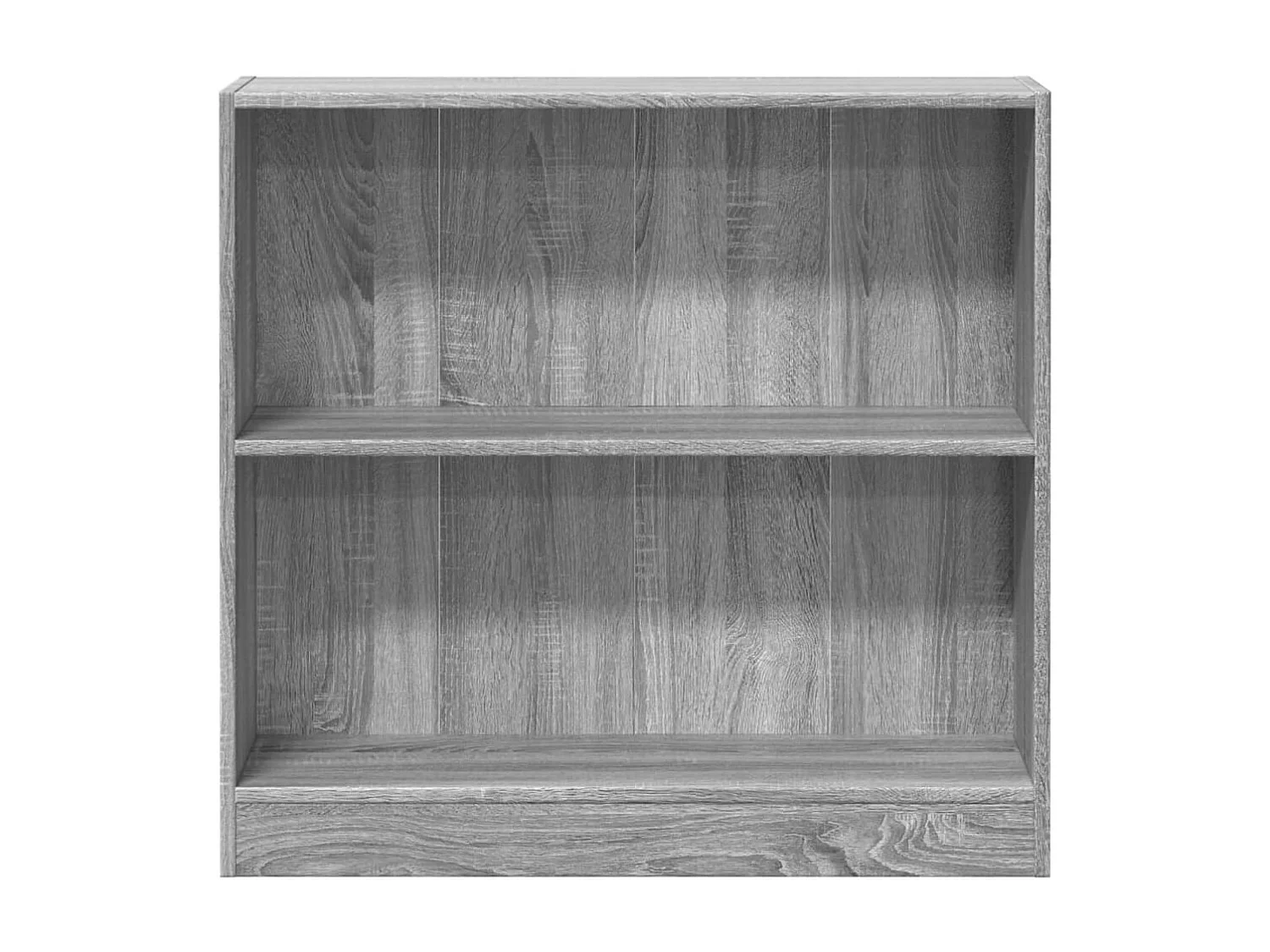 Bibliothèque sonoma gris 80x24x76 cm bois d'ingénierie