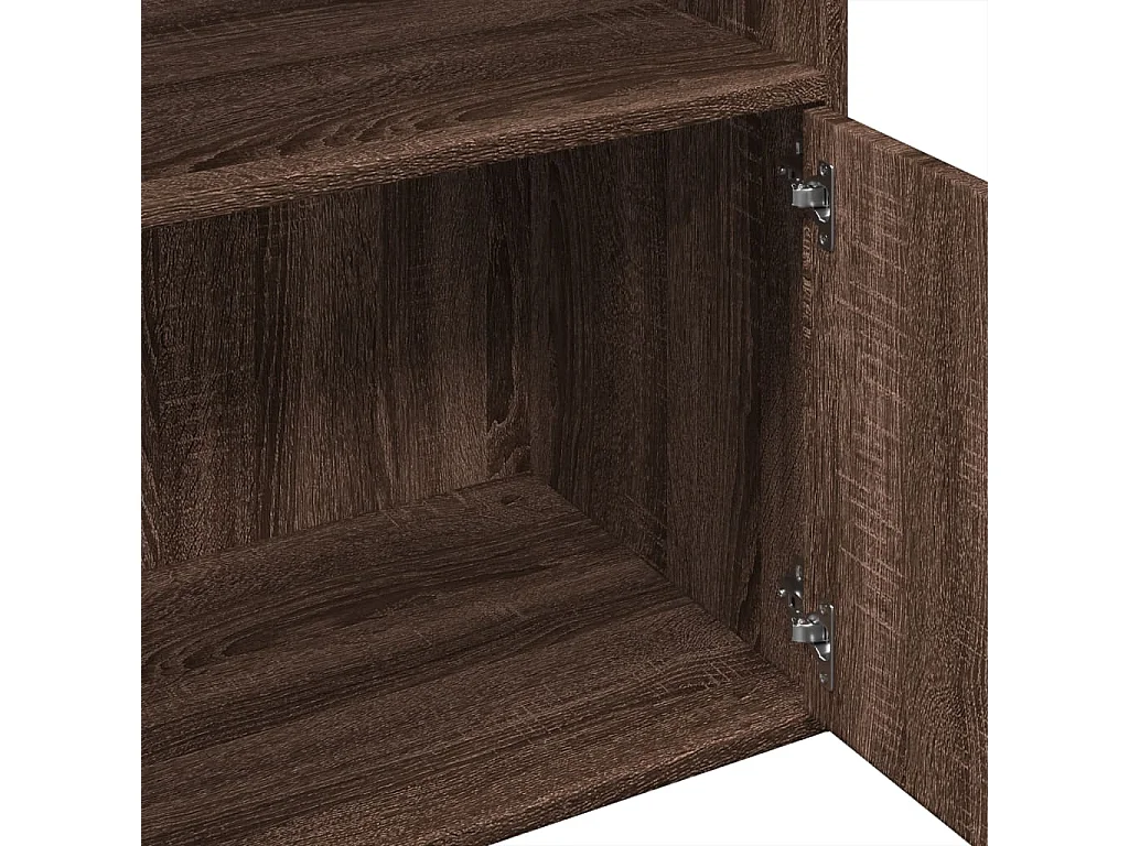 Bibliothèque chêne sonoma 100x36x189 cm bois d'ingénierie