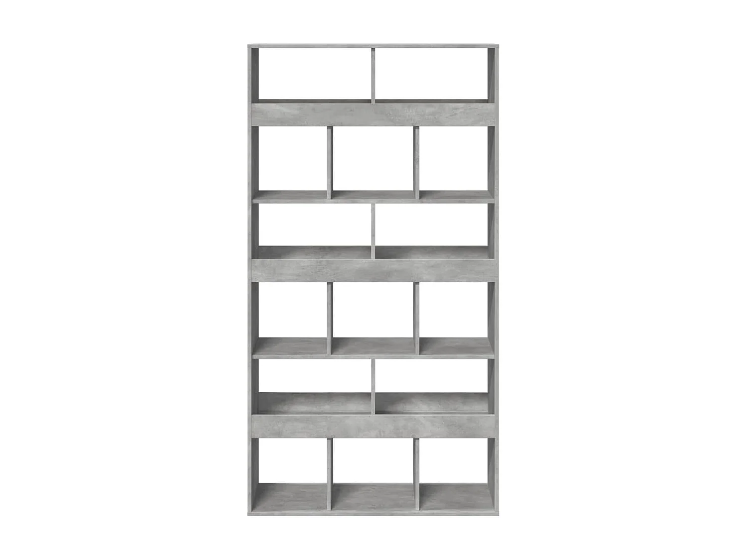 Libreria Grigio Cemento 100x33x187,5 cm in Truciolato