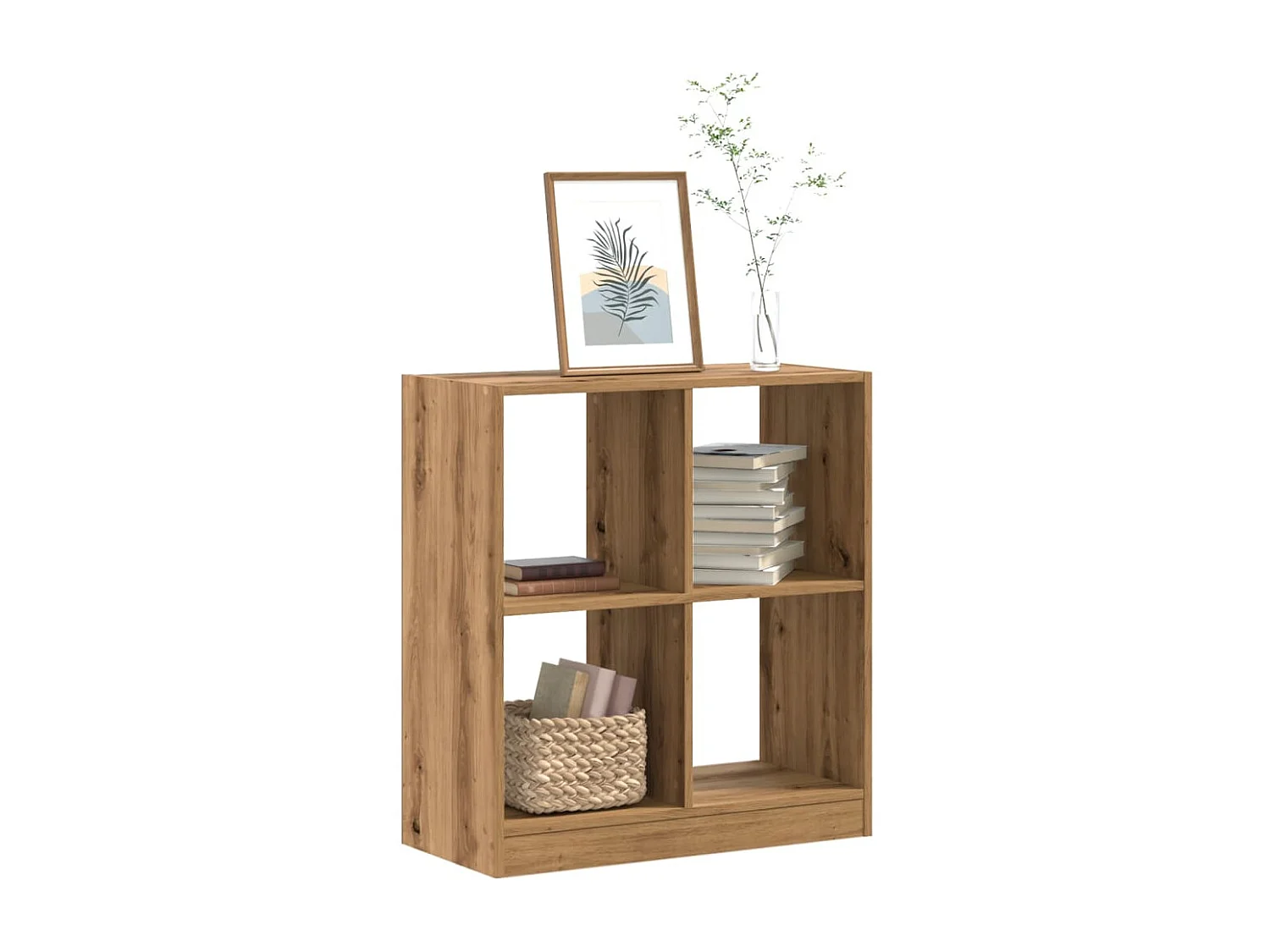 Bücherregal Artisan-Eiche 68,5x32x75 cm Holzwerkstoff