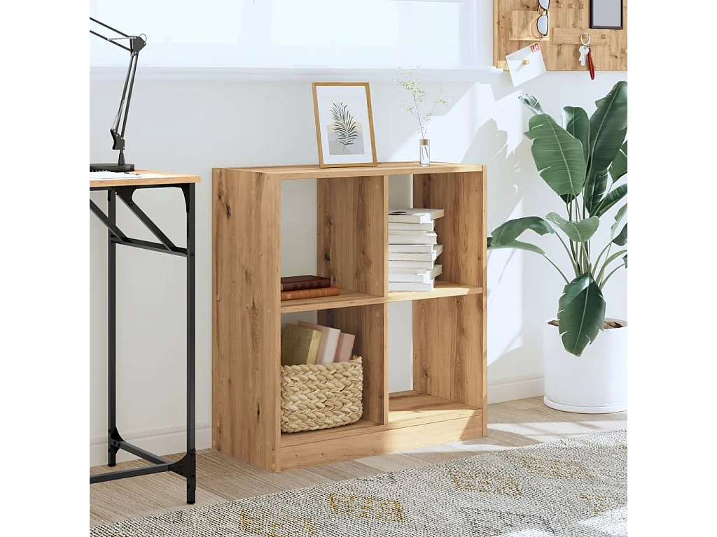 Bücherregal Artisan-Eiche 68,5x32x75 cm Holzwerkstoff