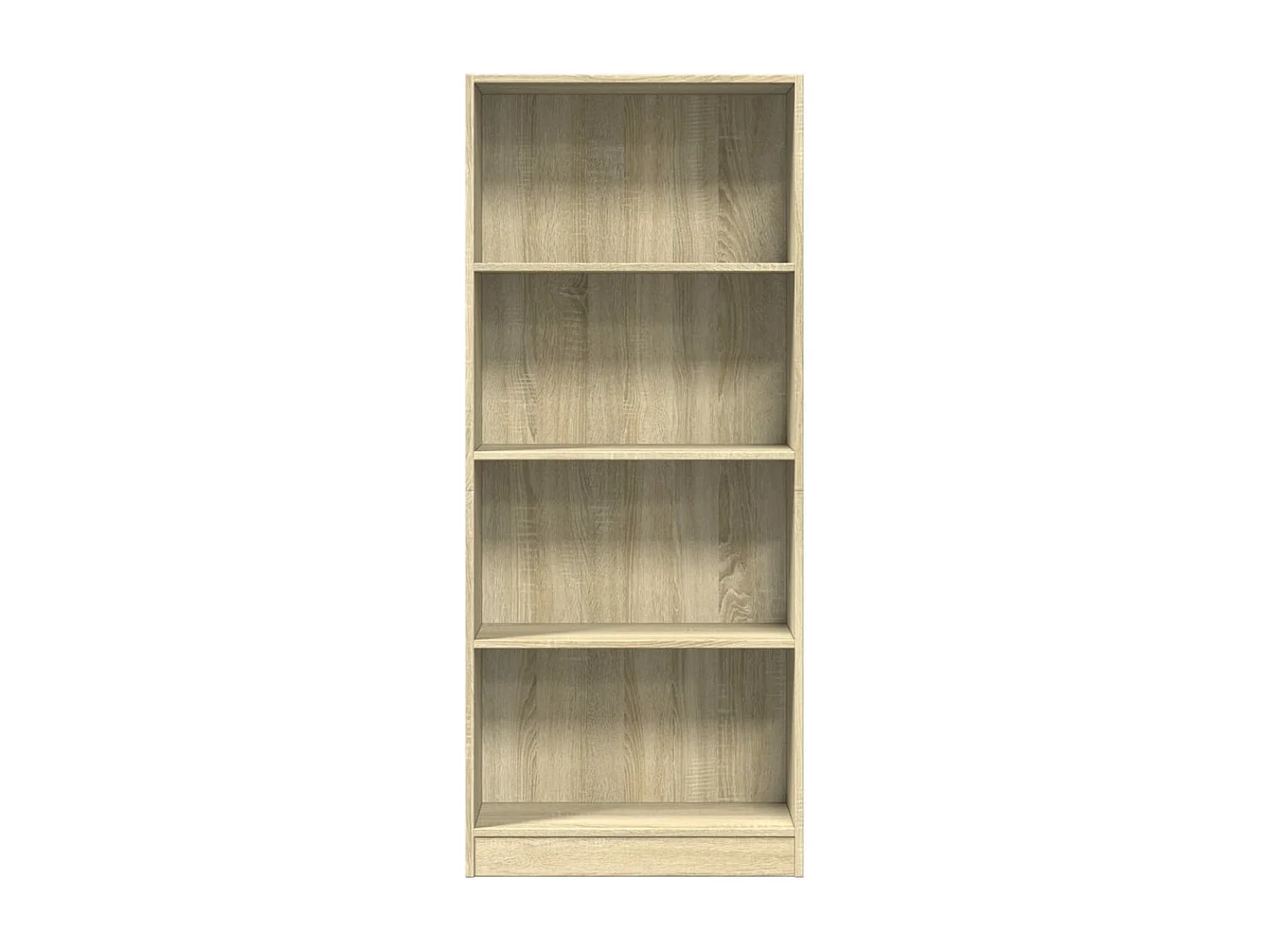 Bibliothèque chêne sonoma 60x24x143 cm bois d'ingénierie