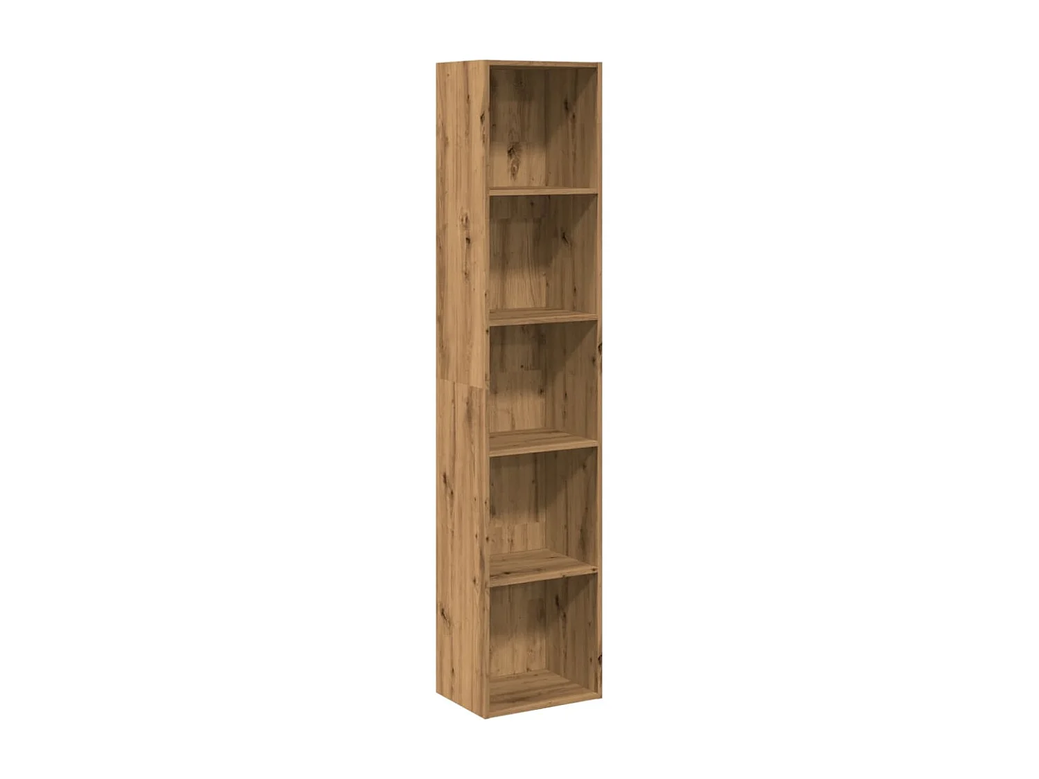 Libreria Rovere Artigianale 40x30x189 cm in Legno Multistrato