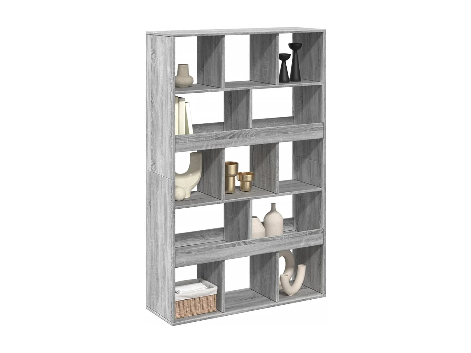 Cloison de séparation sonoma gris bois d'ingénierie