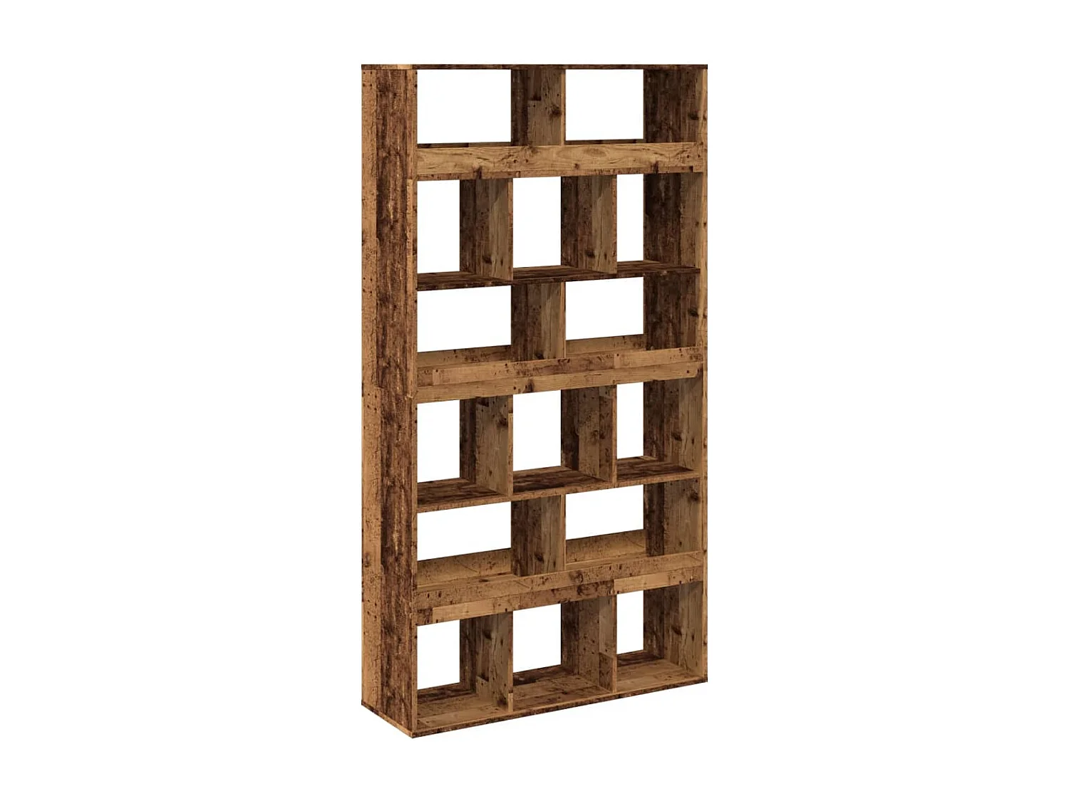 Bibliothèque vieux bois 100x33x187,5 cm bois d'ingénierie