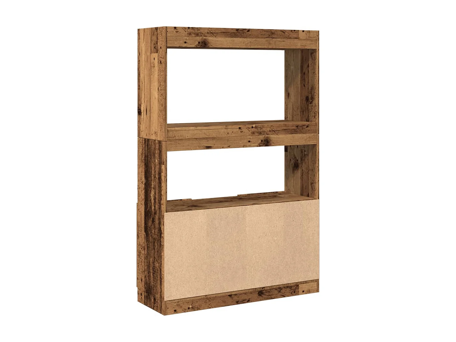 Bibliothèque chêne marron 100x33x175 cm bois d'ingénierie