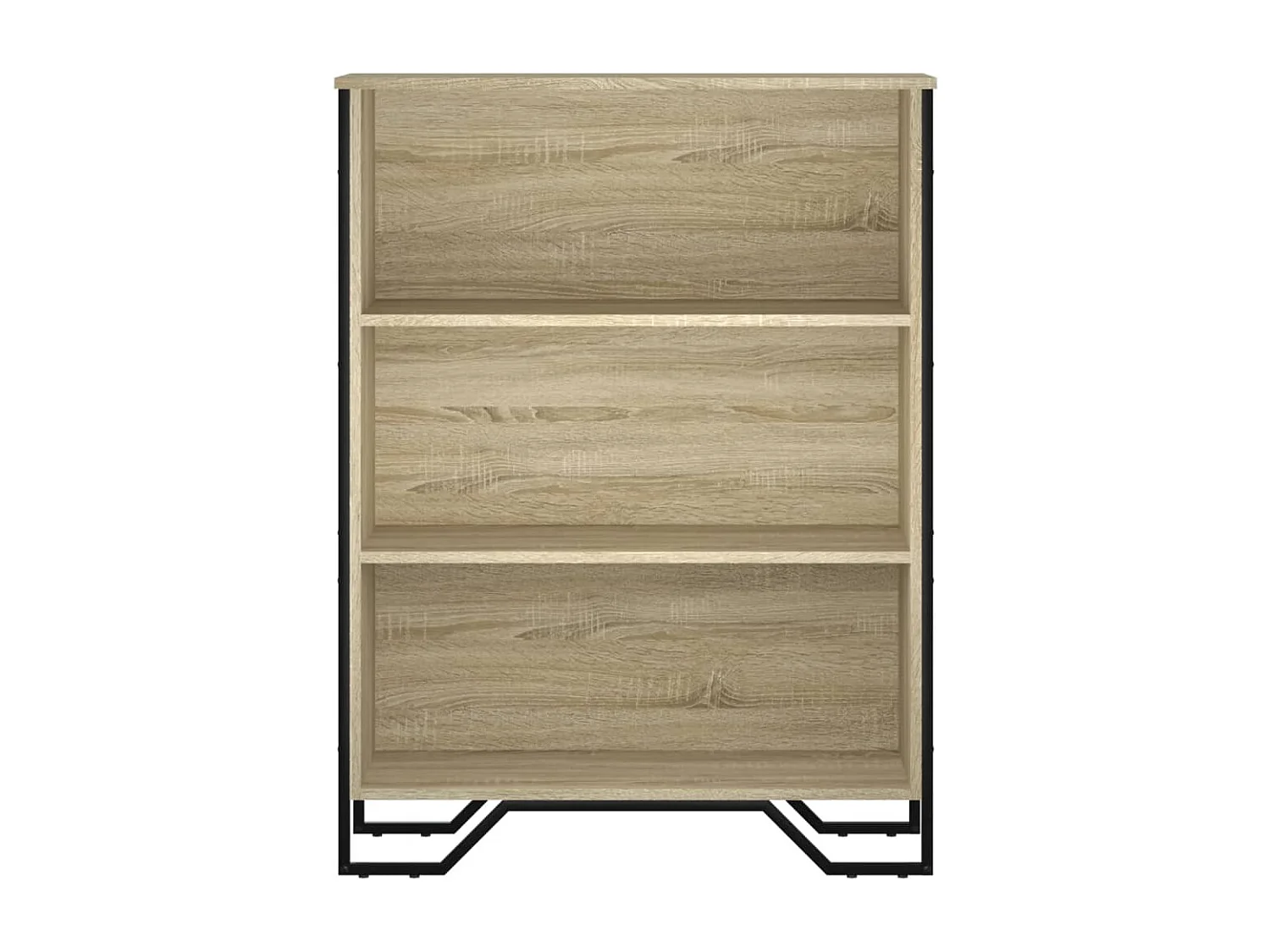 Bibliothèque chêne sonoma 80x31x106 cm bois d'ingénierie