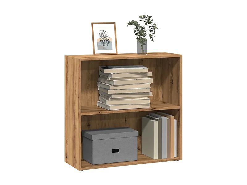 Libreria Rovere Artigianale 80x30x77 cm in Legno Multistrato