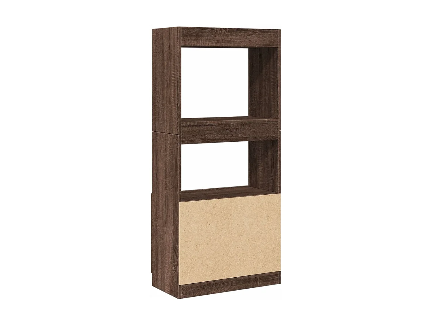 Bibliothèque vieux bois 72x20x120 cm bois d'ingénierie