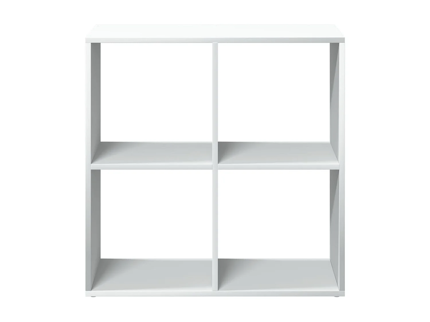 Libreria Divisorio Bianca 69,5x29x69,5 cm in Truciolato
