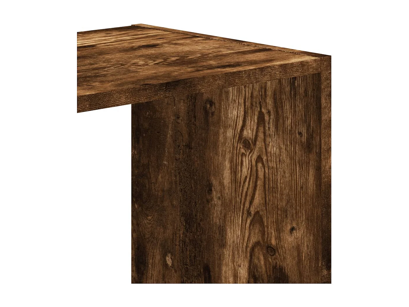 Bibliothèque 5 niveaux chêne artisanal bois ingénierie