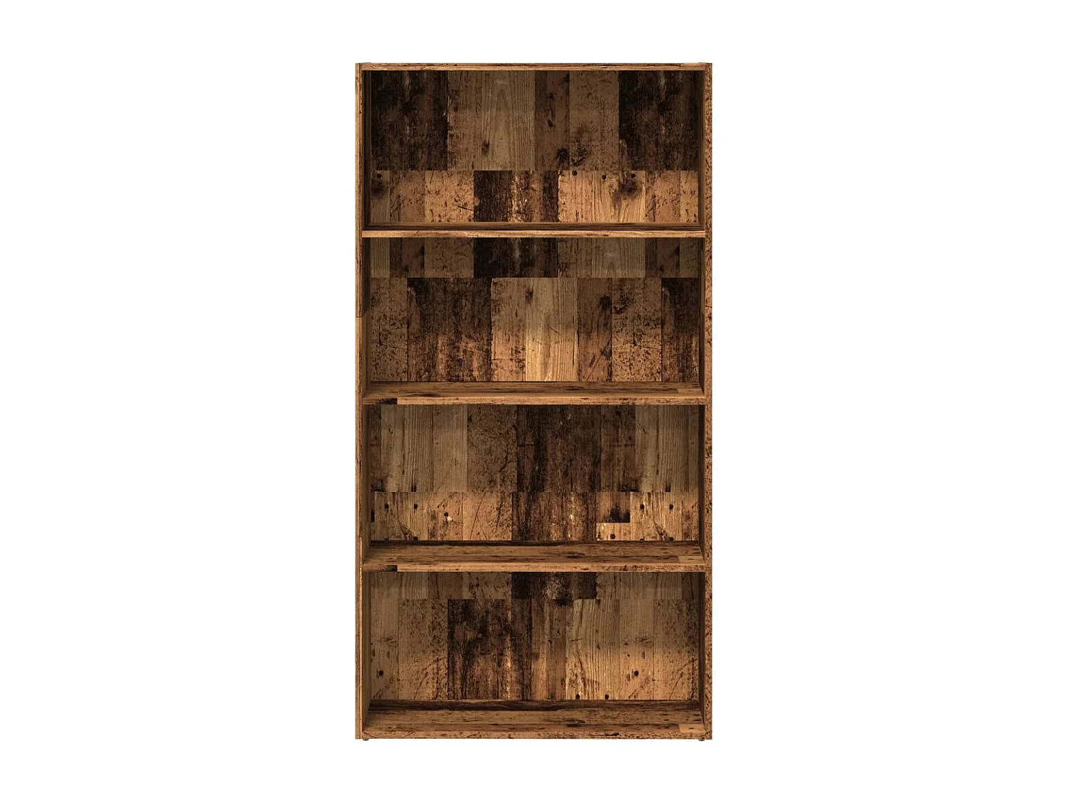 Bibliothèque vieux bois 80x30x152 cm bois d'ingénierie