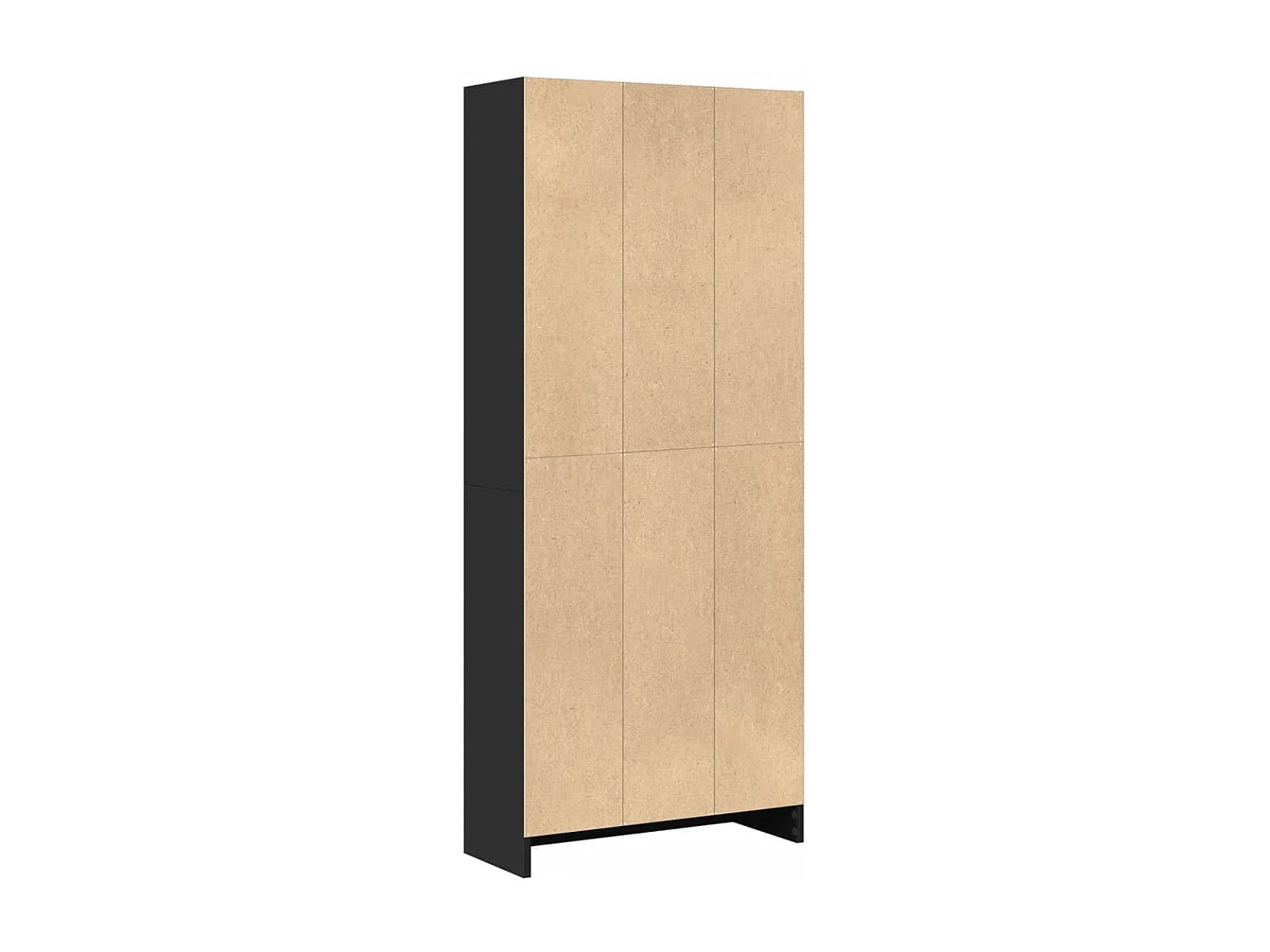 Libreria Divisorio Rovere Fumo 102x29x103,5 cm in Truciolato