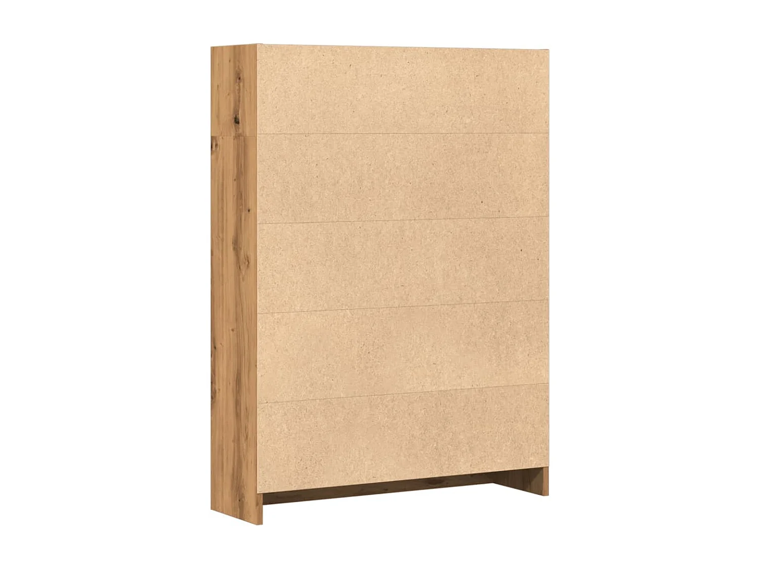 Estantería de madera de ingeniería gris Sonoma 40x30x152 cm