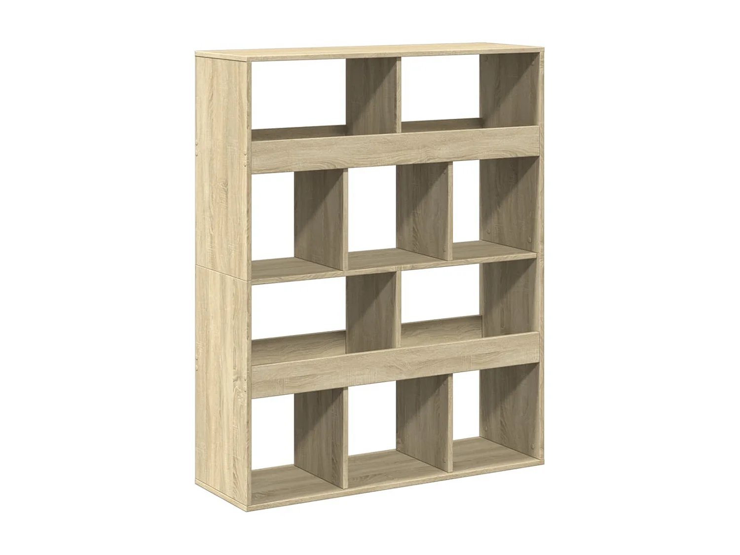 Raumteiler Sonoma-Eiche 100x33x125,5 cm Holzwerkstoff