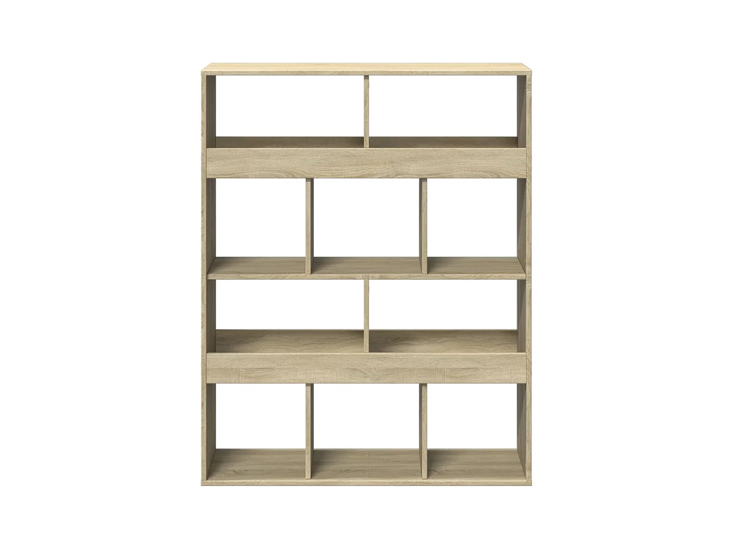 Raumteiler Sonoma-Eiche 100x33x125,5 cm Holzwerkstoff