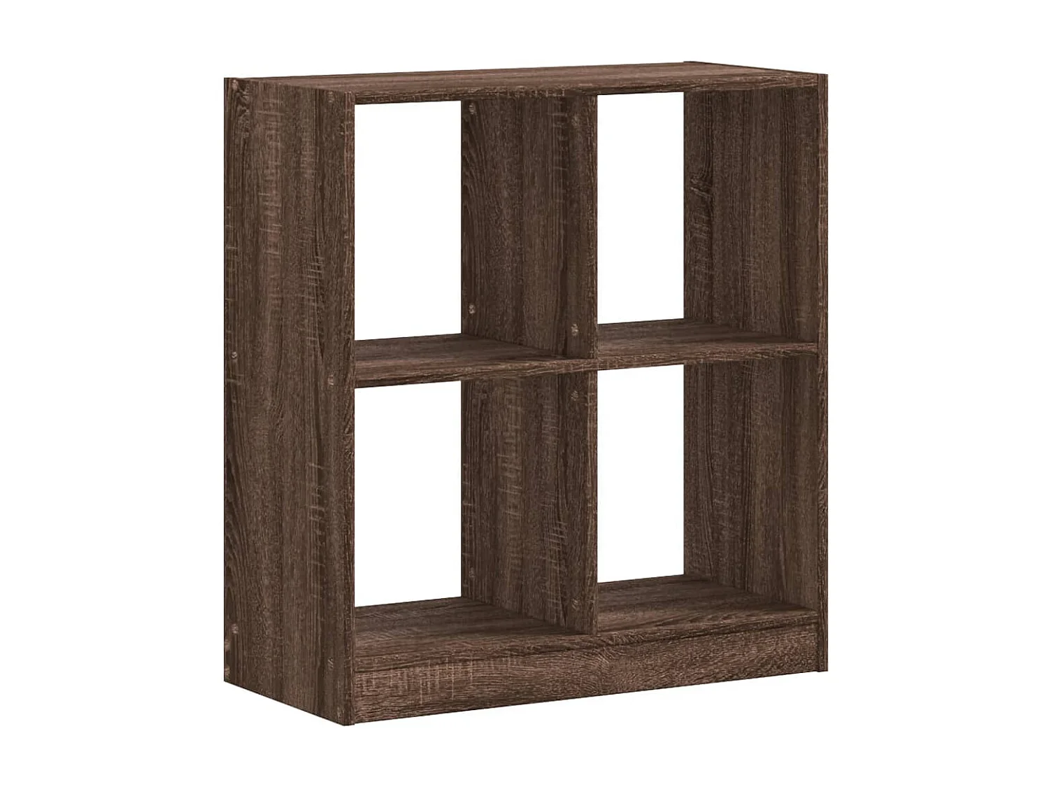 Libreria Rovere Marrone 68,5x32x75 cm in Legno Multistrato