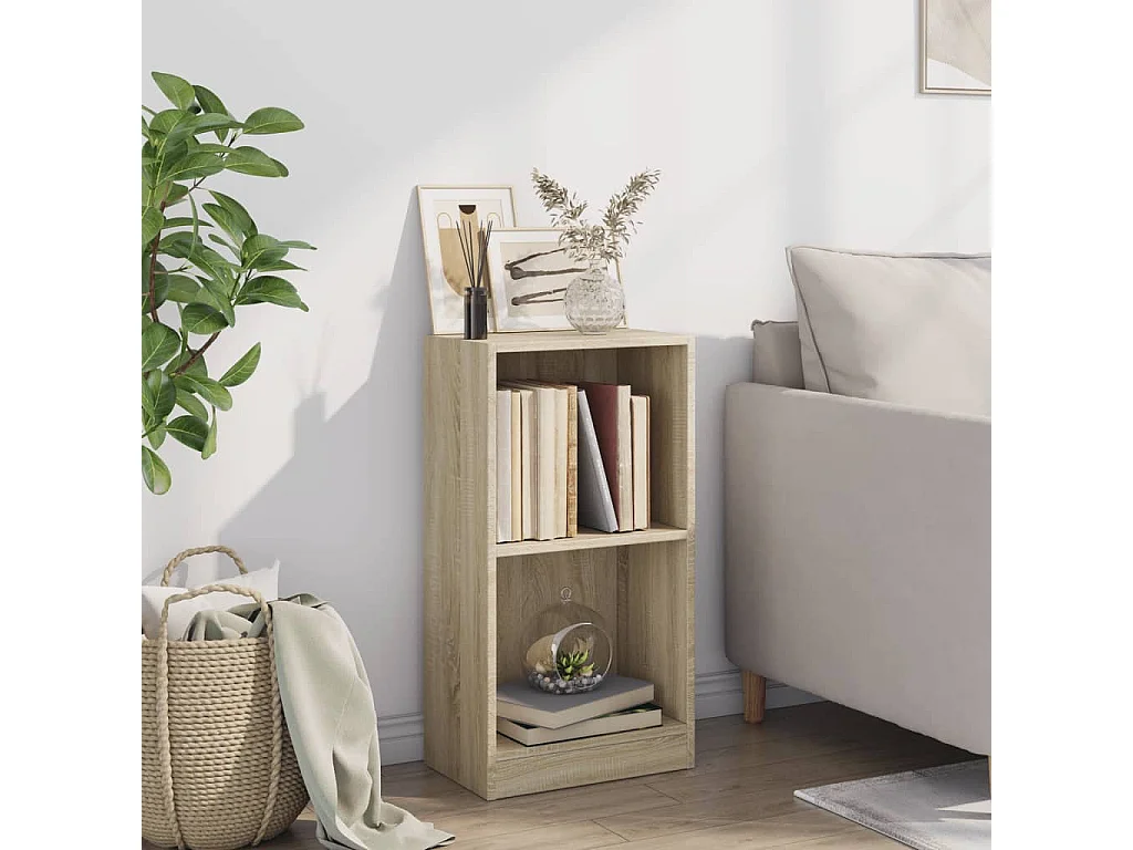 Libreria Rovere Sonoma 40x24x75 cm in Legno Multistrato