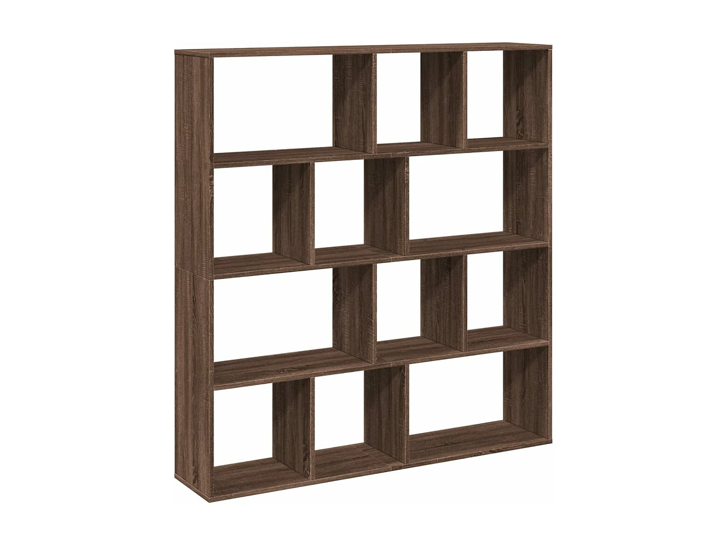 Étagère séparatrice de pièce à 5 niveaux noir 70x24x161 cm