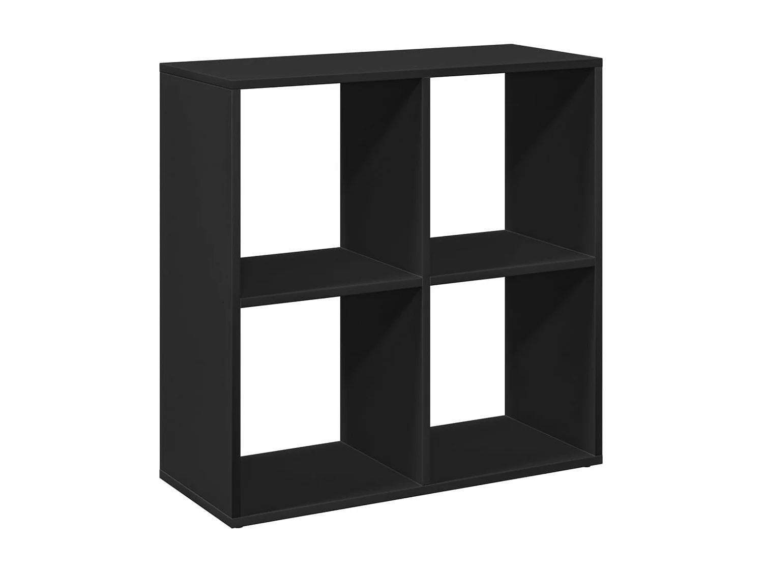 Étagère séparatrice de pièce gris béton 69,5x29x69,5 cm