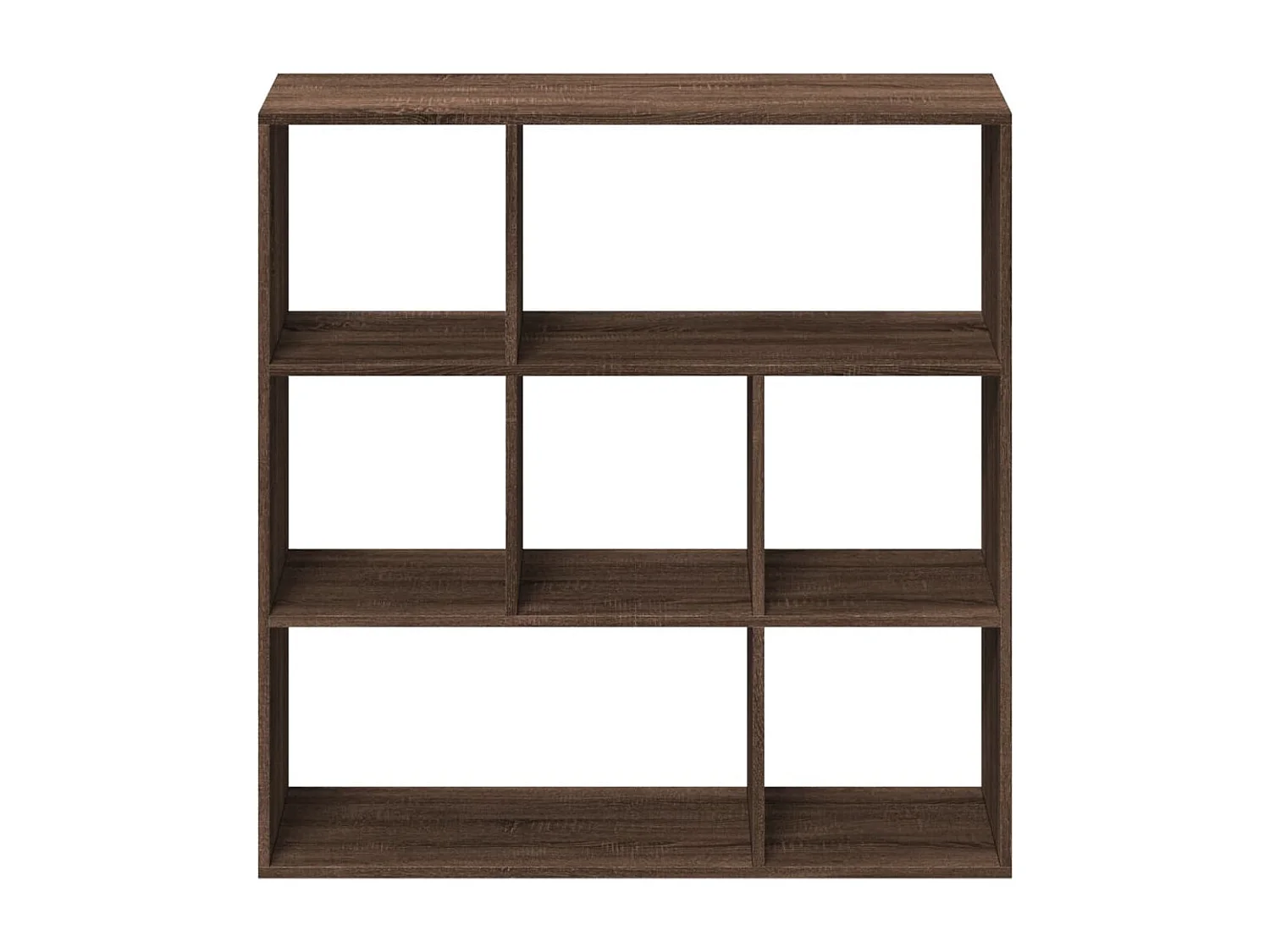 Libreria Divisorio Rovere Marrone 102x29x103,5 cm in Truciolato