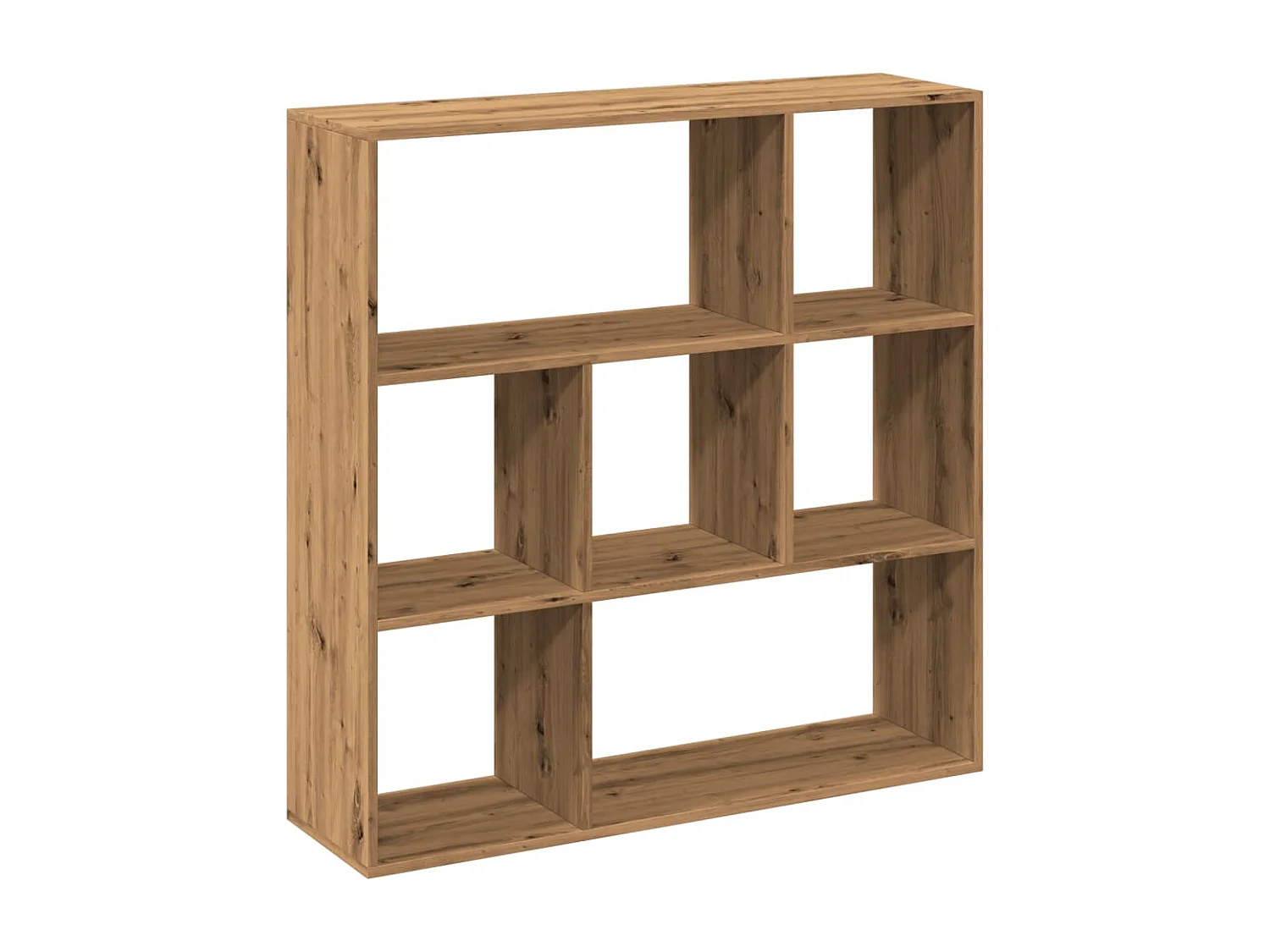Libreria Divisorio Rovere Marrone 102x29x103,5 cm in Truciolato