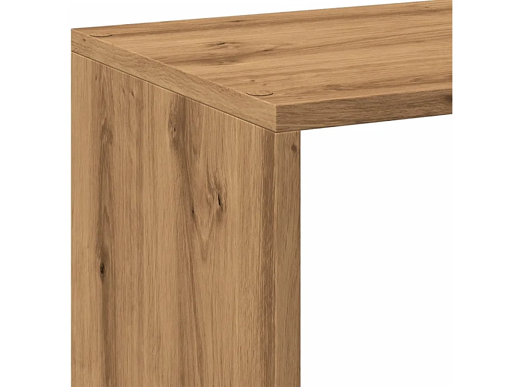 Libreria Divisorio Rovere Marrone 102x29x103,5 cm in Truciolato