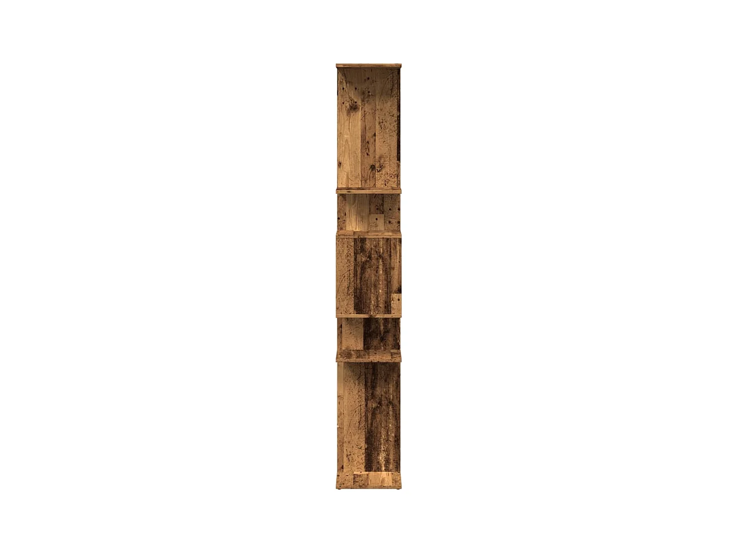 Libreria Divisorio 3Ripiani Grigio Cemento 99x29x99 Truciolato