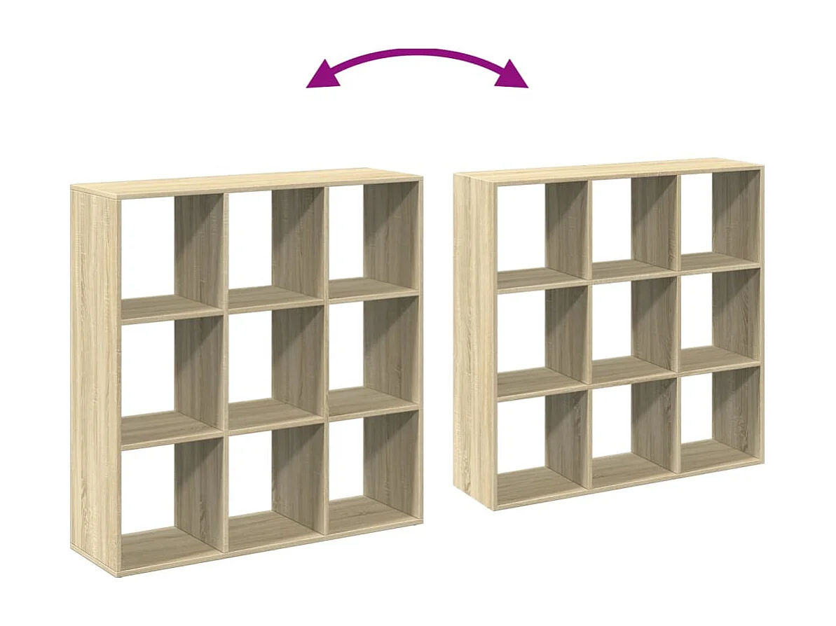 Libreria Rovere Artigianale 102x29x143 cm in Legno Multistrato