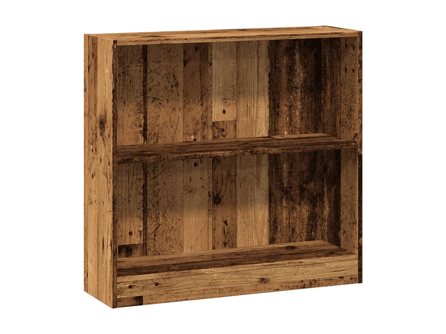 Libreria Legno Antico 80x24x76 cm in Legno Multistrato