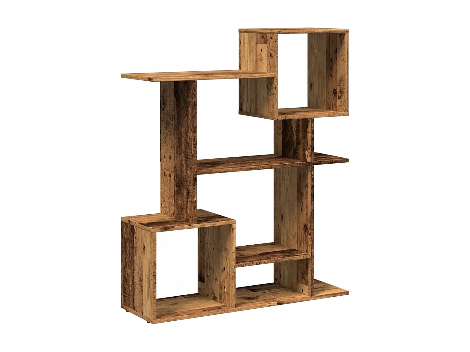 Étagère séparatrice de pièce sonoma gris 92x29x112 cm