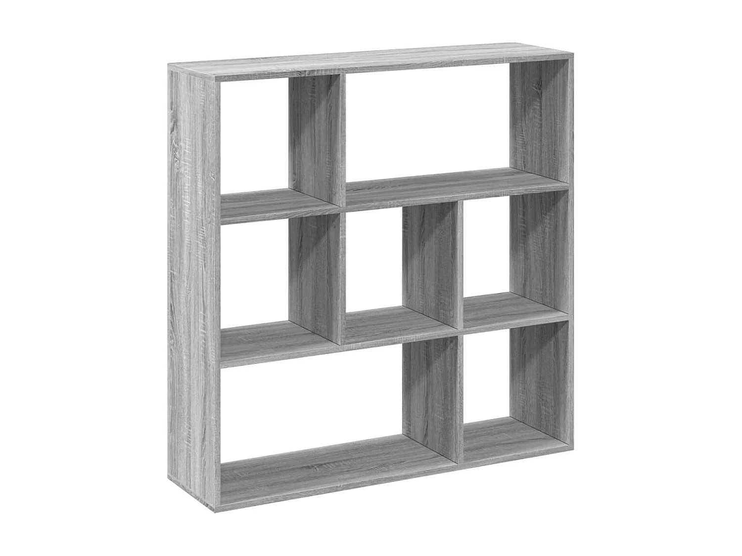 Étagère séparatrice de pièce sonoma gris 102x29x103,5 cm