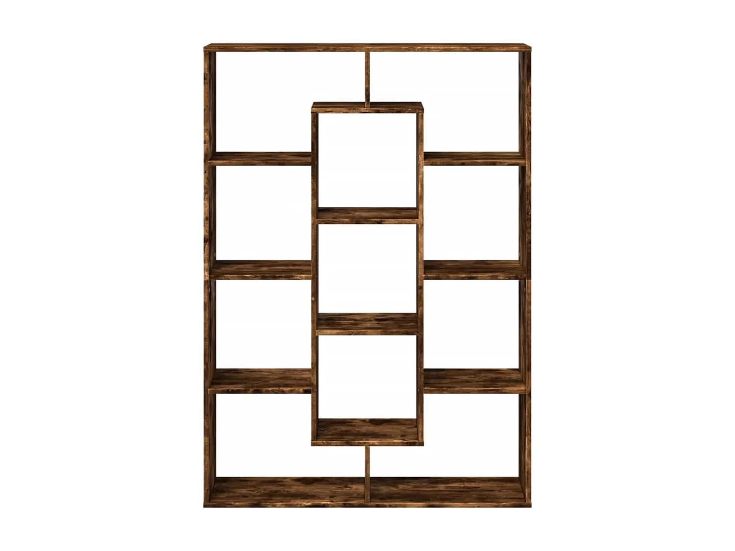 Estante 102x29x143 cm derivados de madeira carvalho fumado