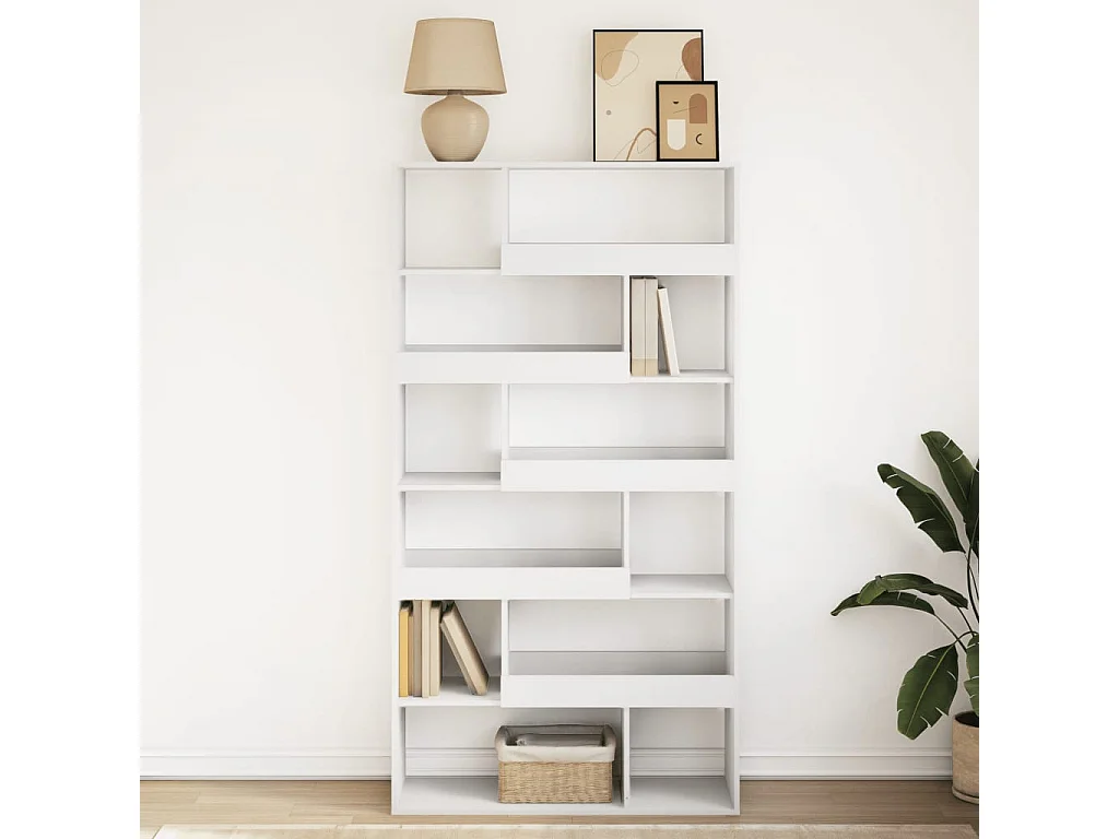 Estante 100x33x187,5 cm derivados de madeira branco