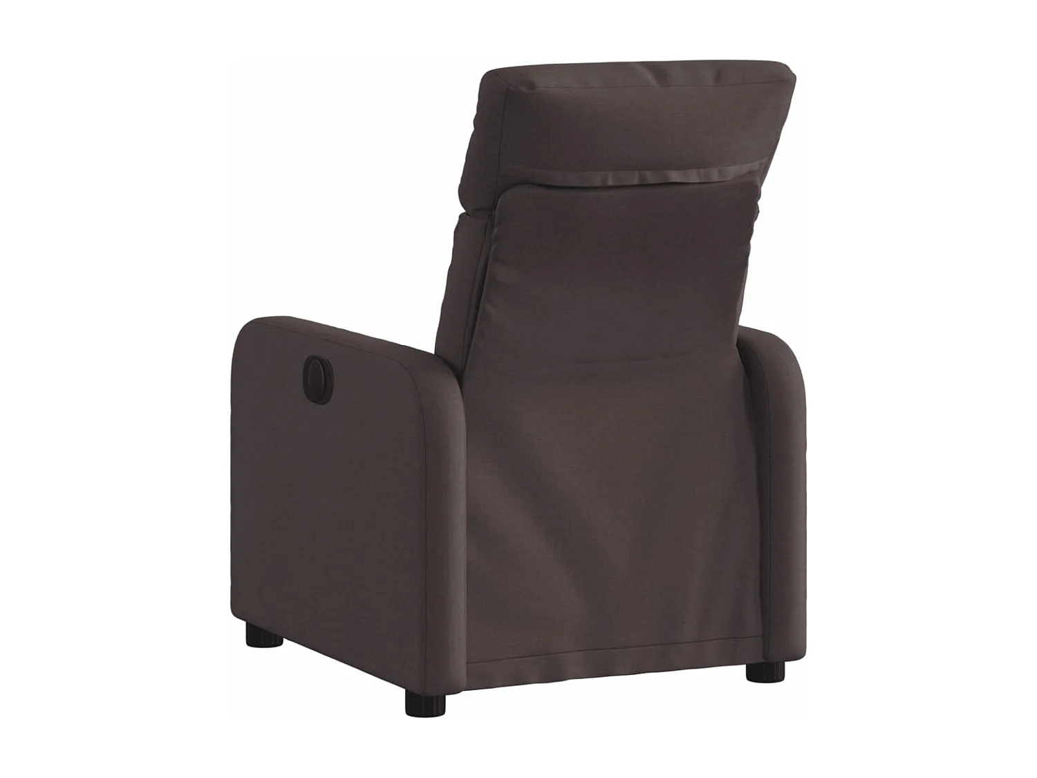 Fauteuil inclinable Marron foncé Tissu