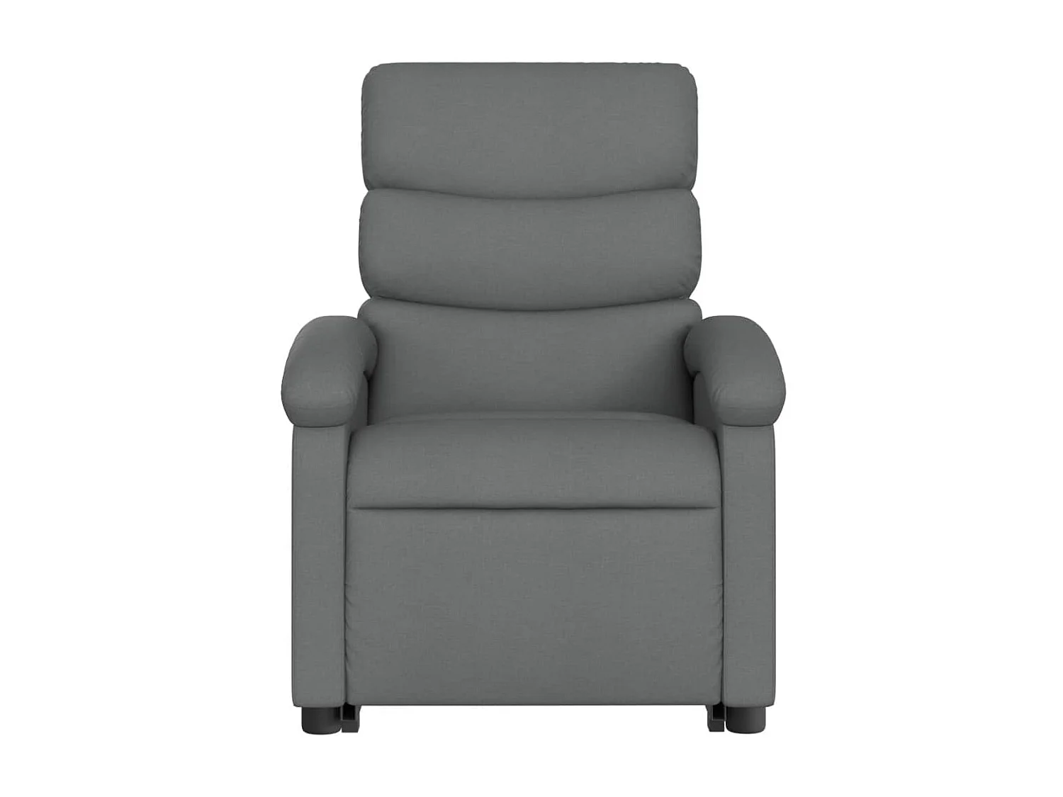 Fauteuil inclinable électrique gris foncé tissu