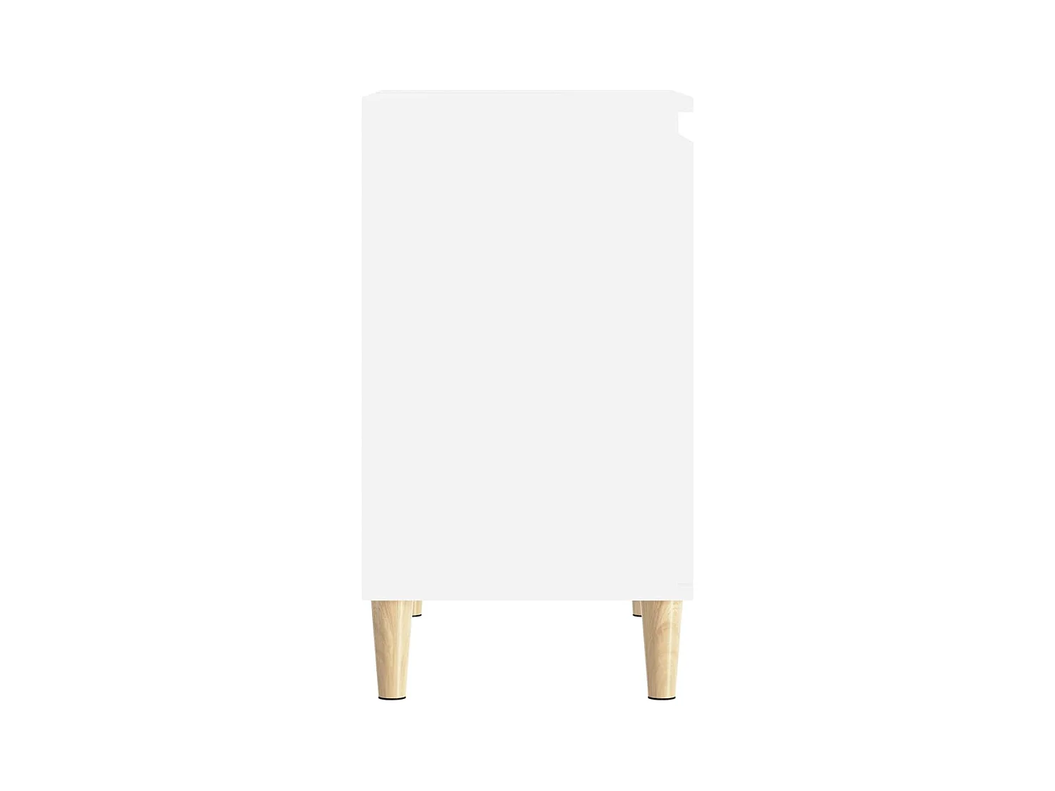 Meuble d'évier blanc 58x33x60 cm bois d'ingénierie