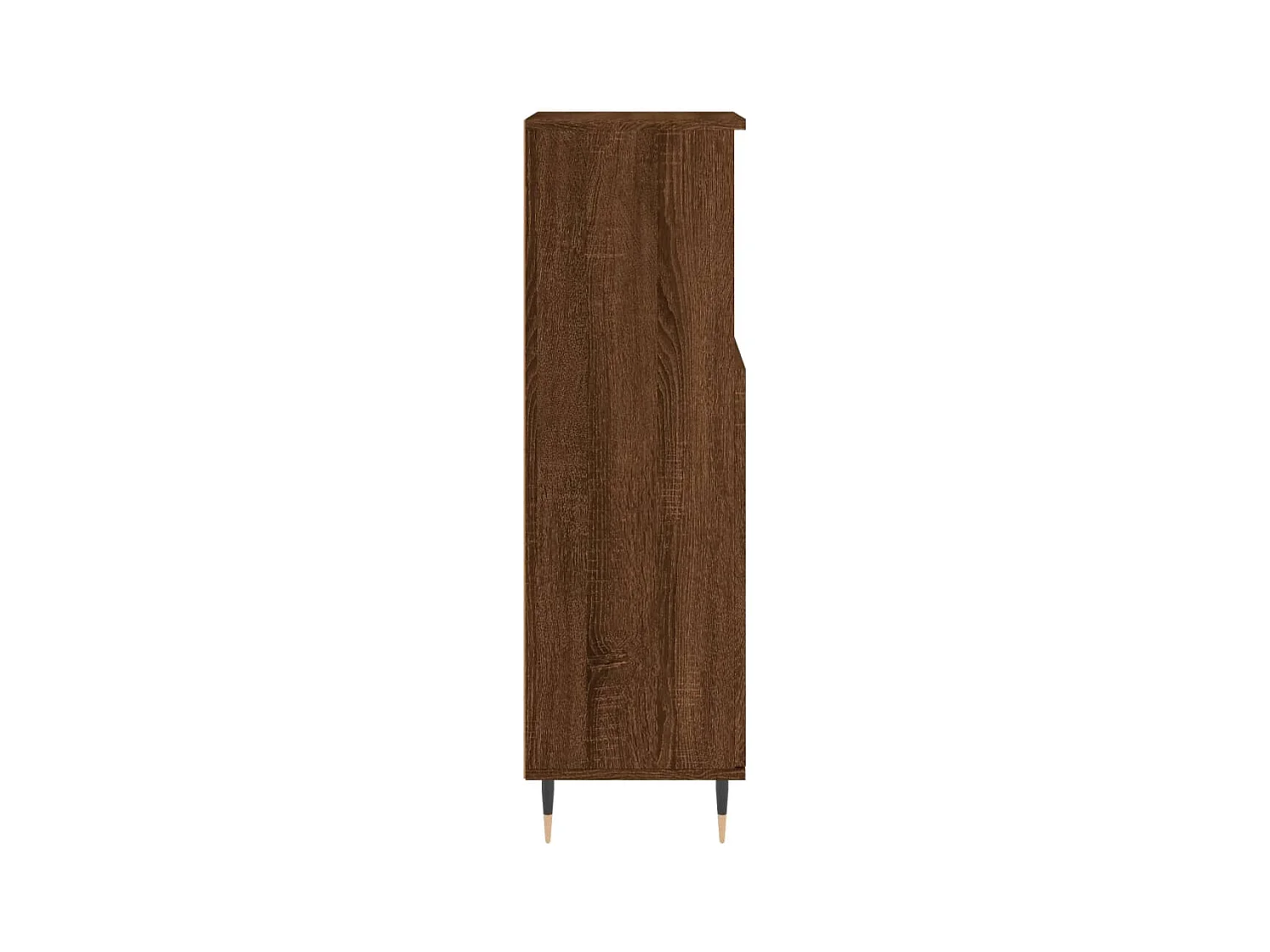 Armoire de bain chêne marron 30x30x100 cm bois d'ingénierie
