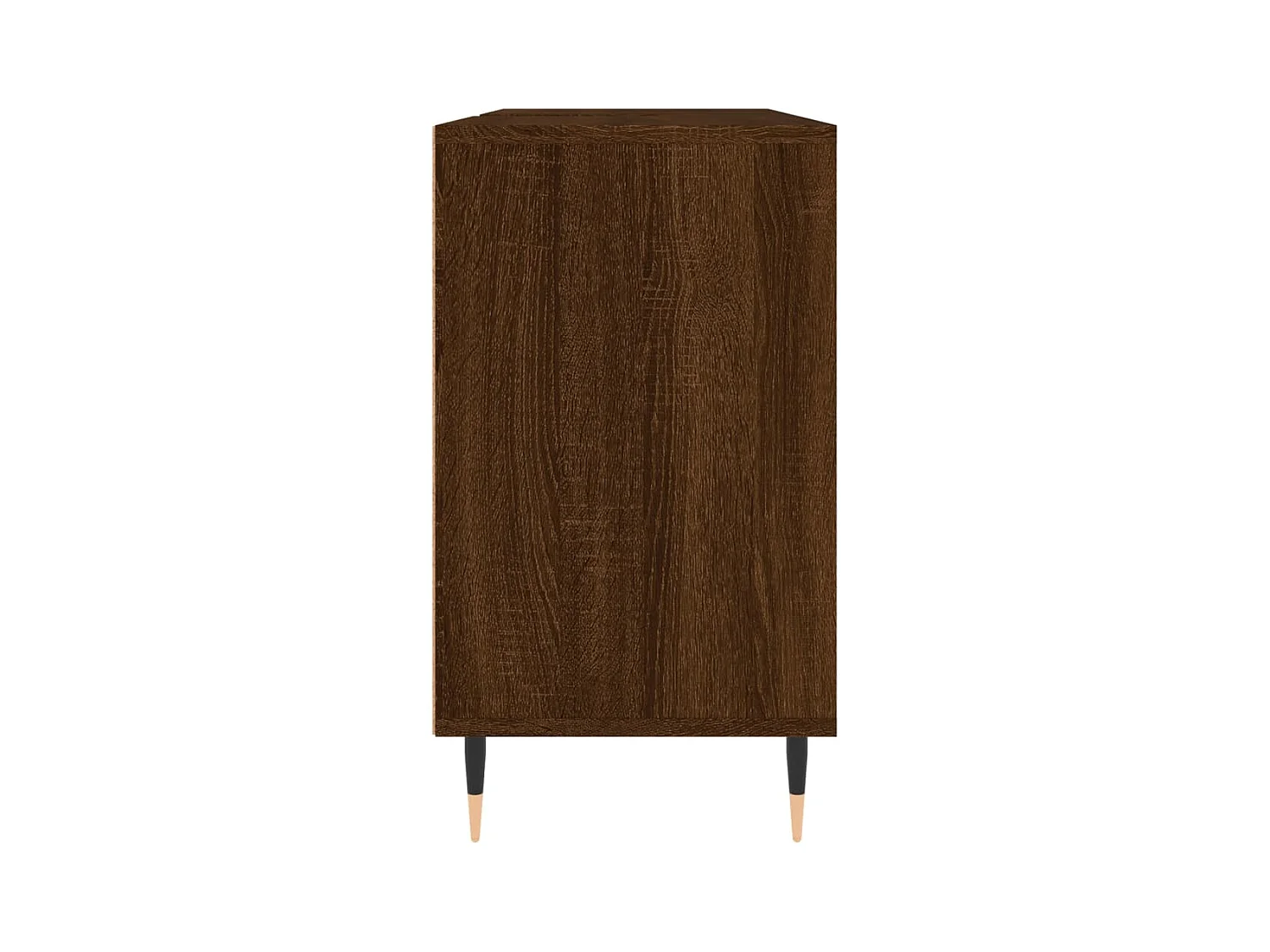 Armoire salle de bain chêne marron 80x33x60cm bois d'ingénierie