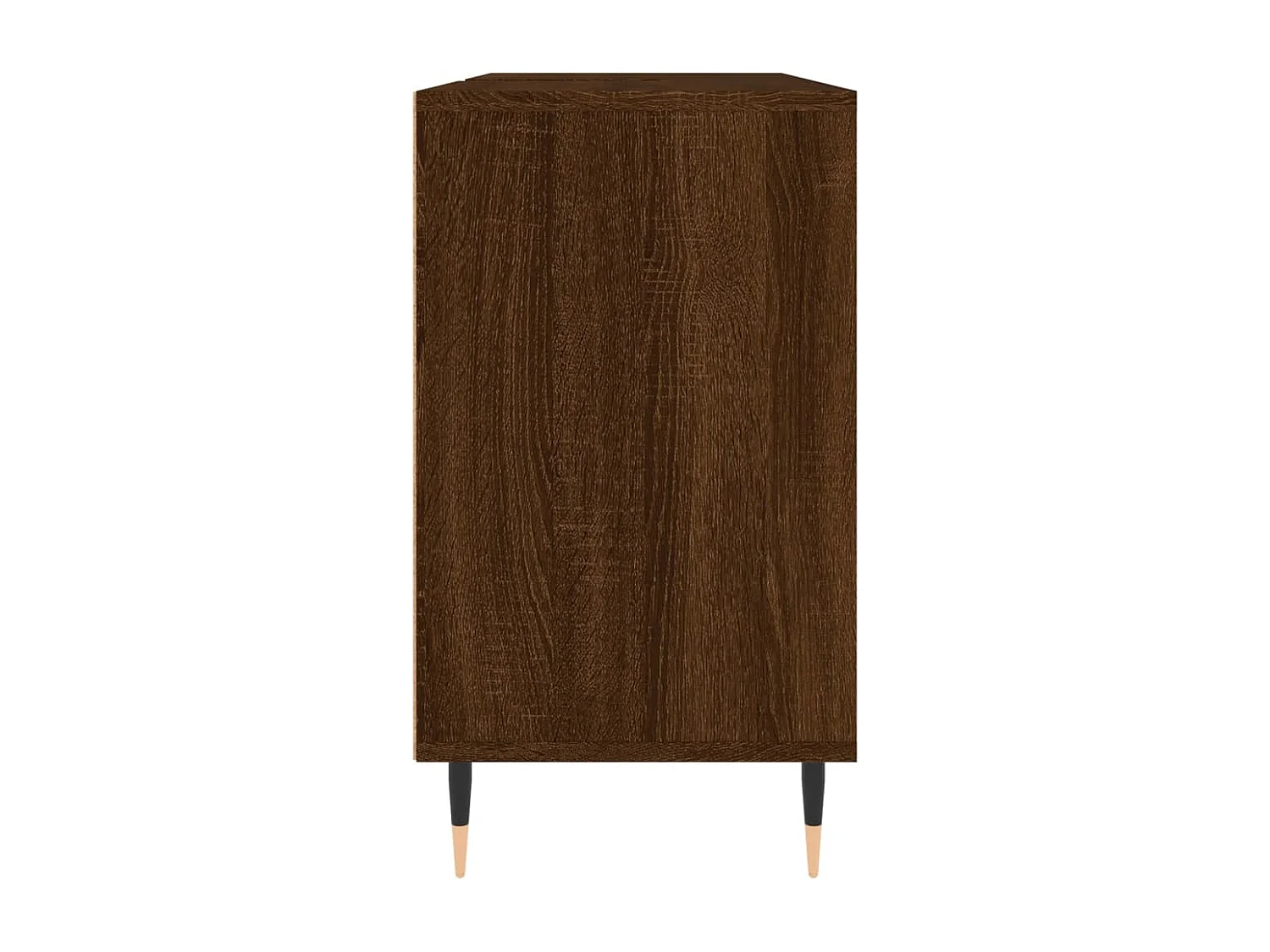 Armoire salle de bain chêne marron 80x33x60cm bois d'ingénierie
